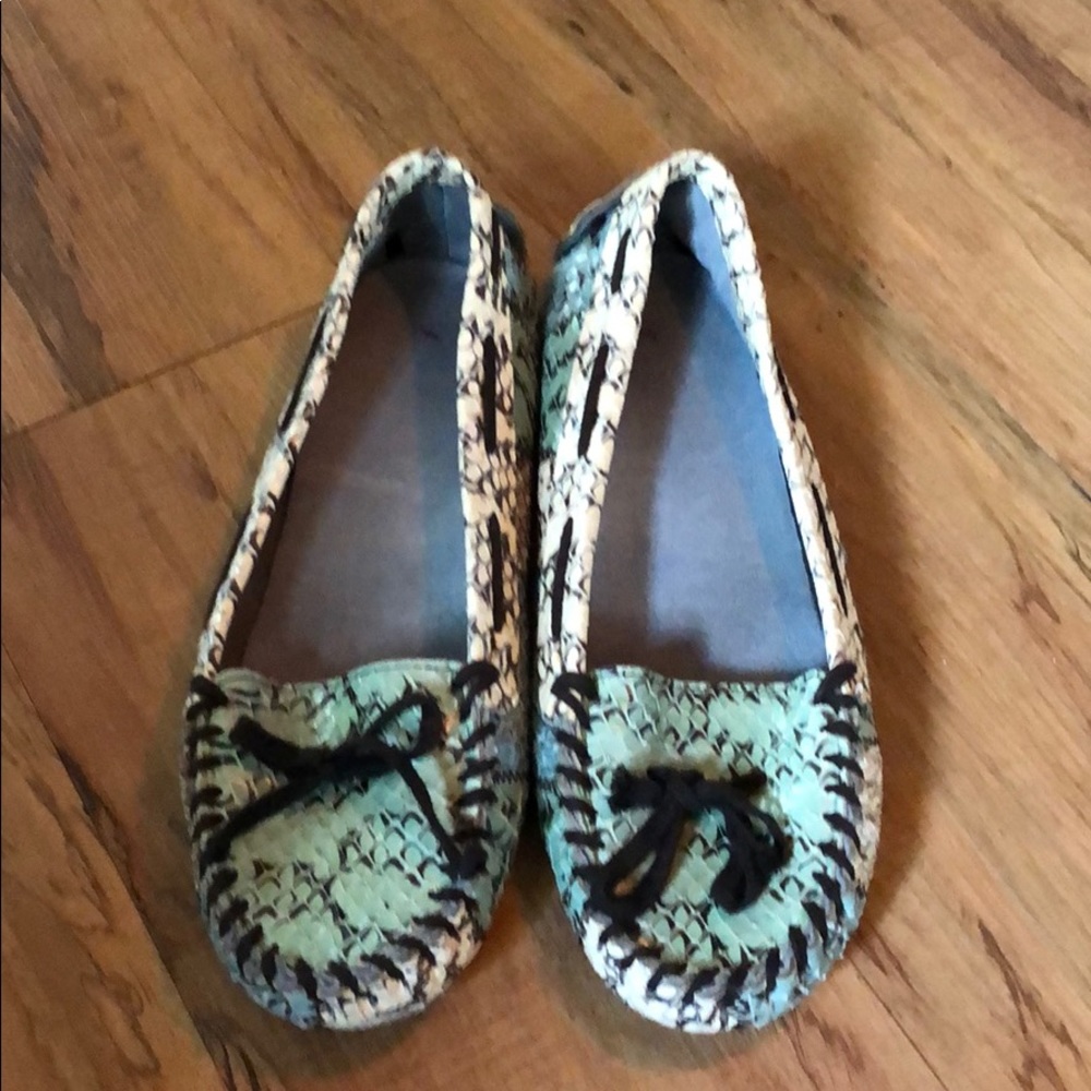Snakeskin Flats
